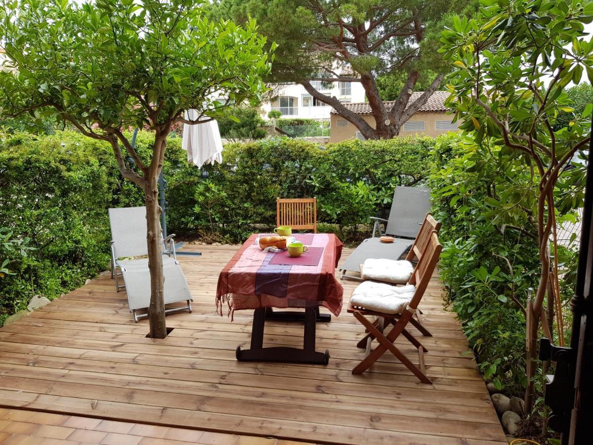 Studio Confortable Au Calme Proche Du Port Et De La Plage Grande Terrasse Et Parking Residence Le Grand Large سانت-ماندرييه-سور-مير المظهر الخارجي الصورة