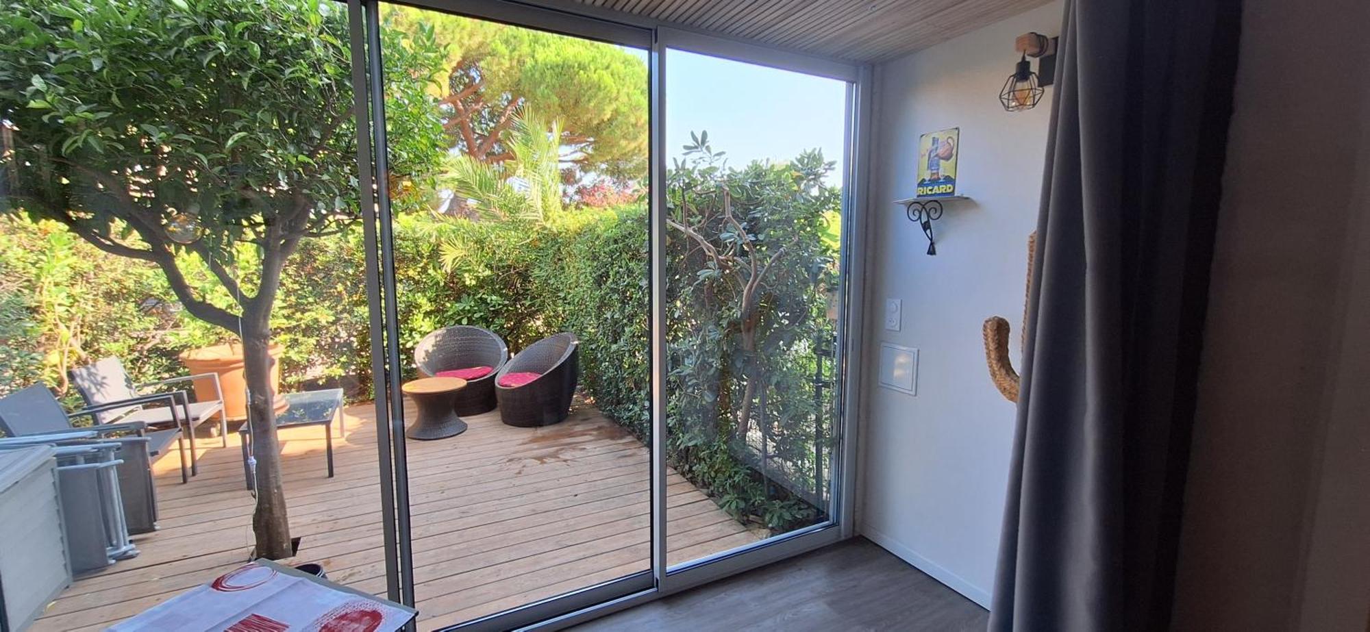 Studio Confortable Au Calme Proche Du Port Et De La Plage Grande Terrasse Et Parking Residence Le Grand Large سانت-ماندرييه-سور-مير المظهر الخارجي الصورة